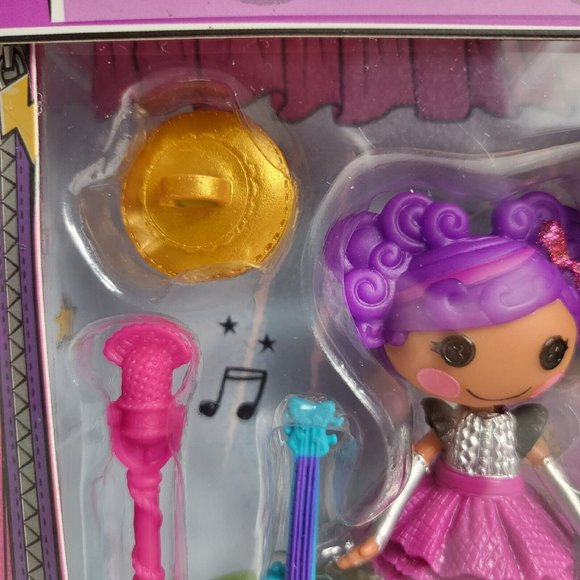 Mini Lalaloopsy Figure Doll Storm E. Sky 3" Accessories Rocking Rebel Cat New - Picture 6 of 15